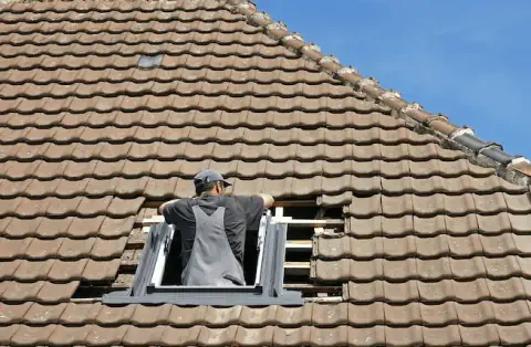 Pose de velux - Tannay